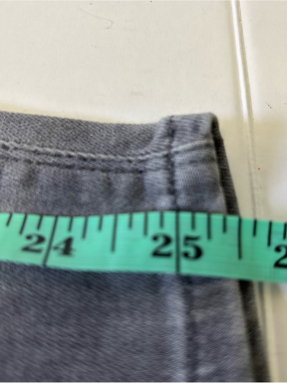 J Brand High-Rise Button-Front Charcoal Jeans - Picture 12 of 12